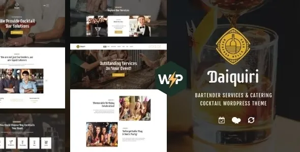 Daiquiri – Bartender Services & Catering Theme