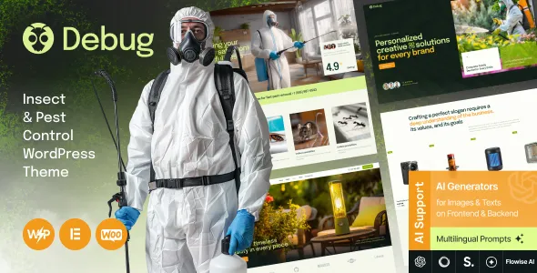 Debug – Insect Extermination & Pest Control WordPress Theme