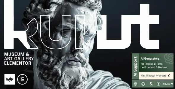 Kunst – Museum & Art Gallery Elementor WordPress Theme