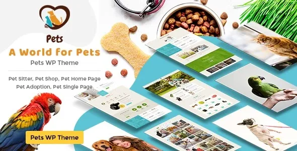 Pet World – Dog Care & Pet Shop Theme