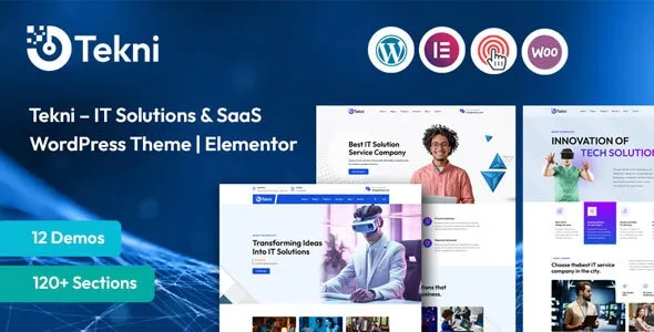 Tekni - IT Solutions & Technology WordPress Theme