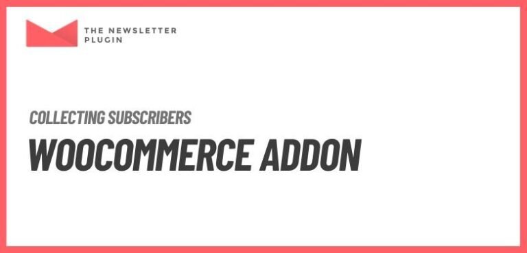 Newsletter – WooCommerce Addon